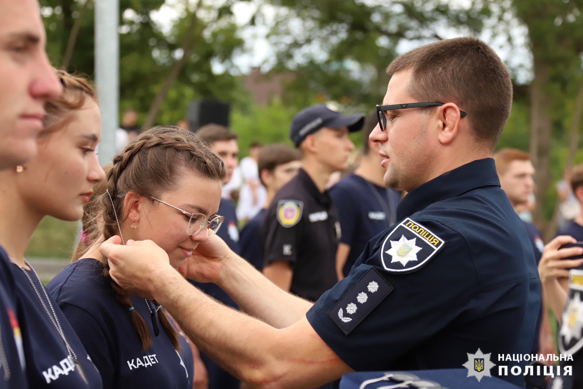 103 випускники Кадетського корпусу поліції склали клятву кадета у Вінниці