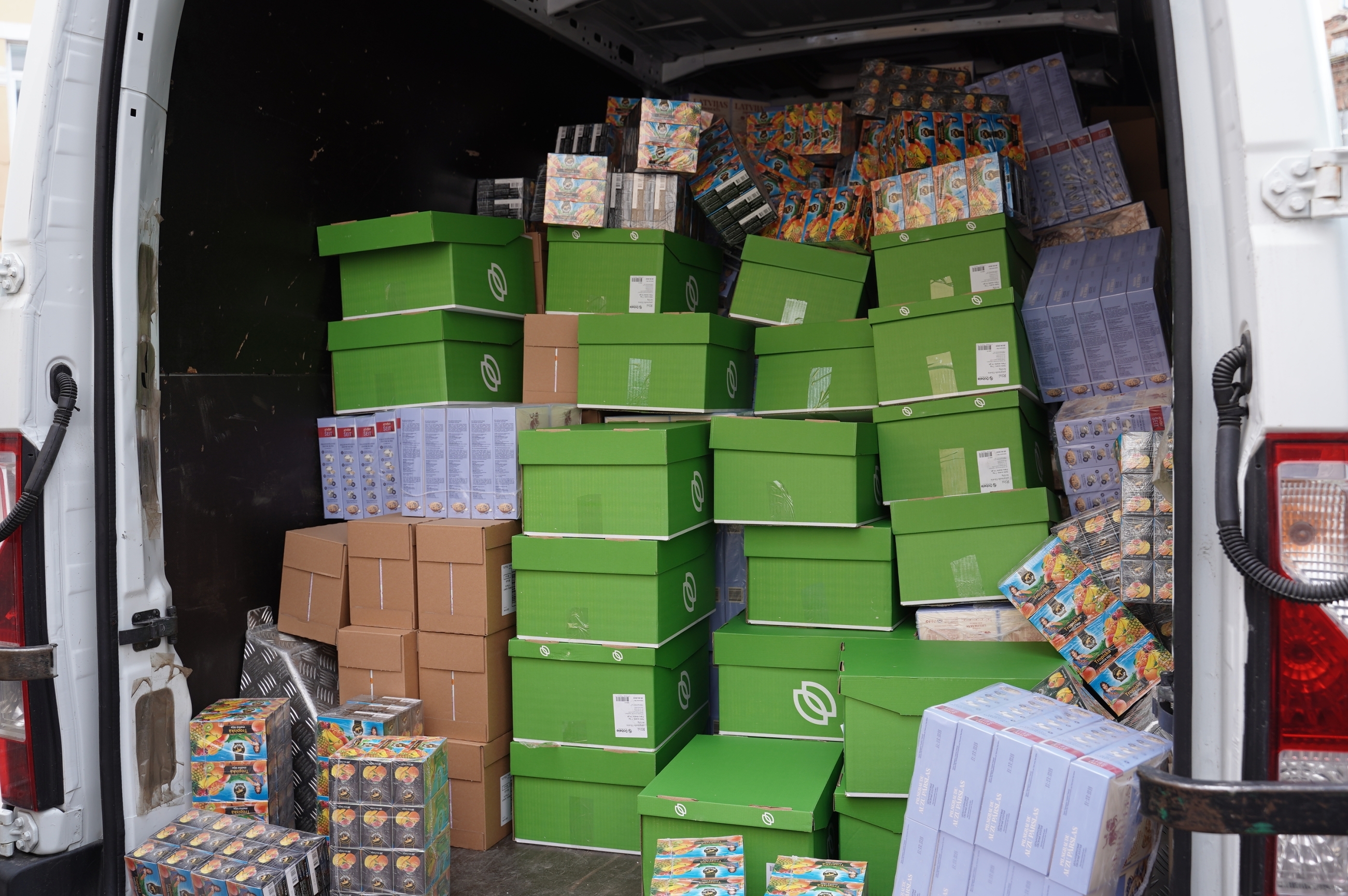 Латвія передала до Вінниці близько трьох тонн гуманітарної допомоги