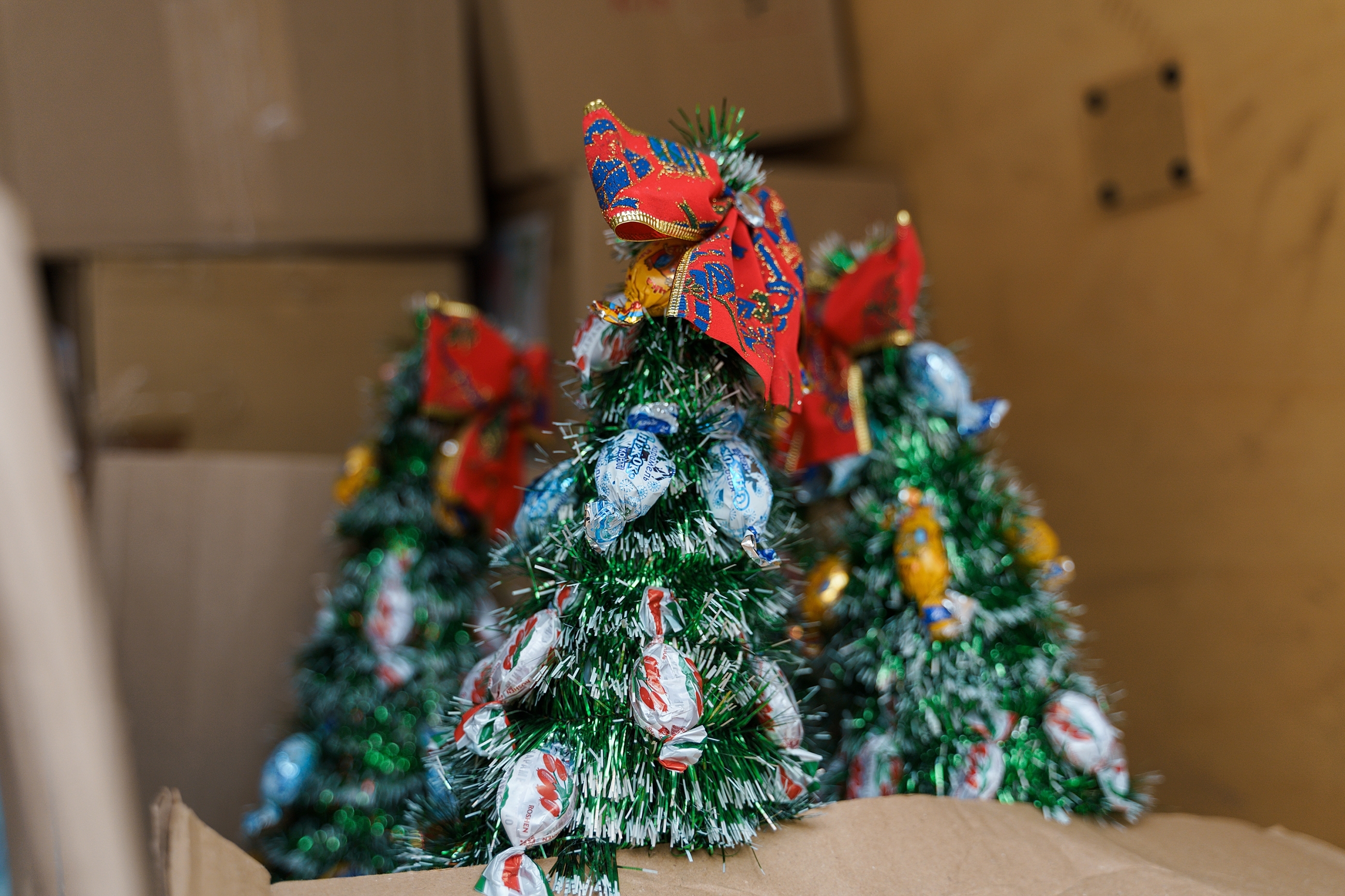 Вінничани відправили військовим новорічні гостинці, теплі речі та продукти