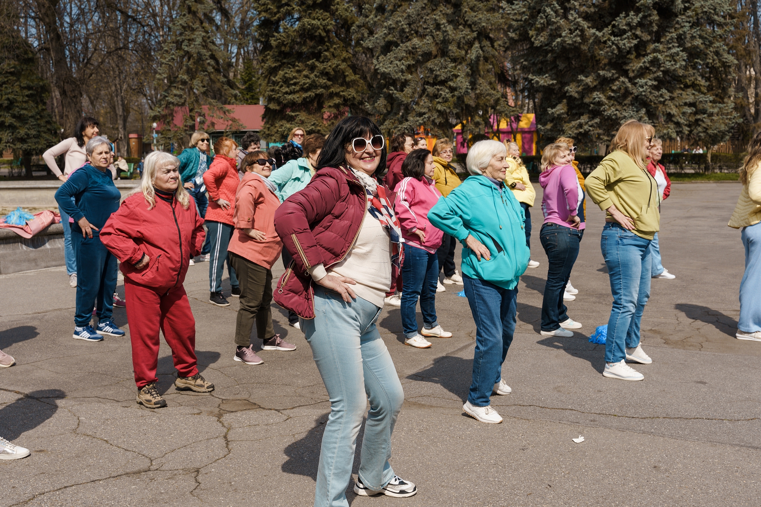 Вінницькі бабусі готуються виступати на всеукраїнських змаганнях з чирлідингу