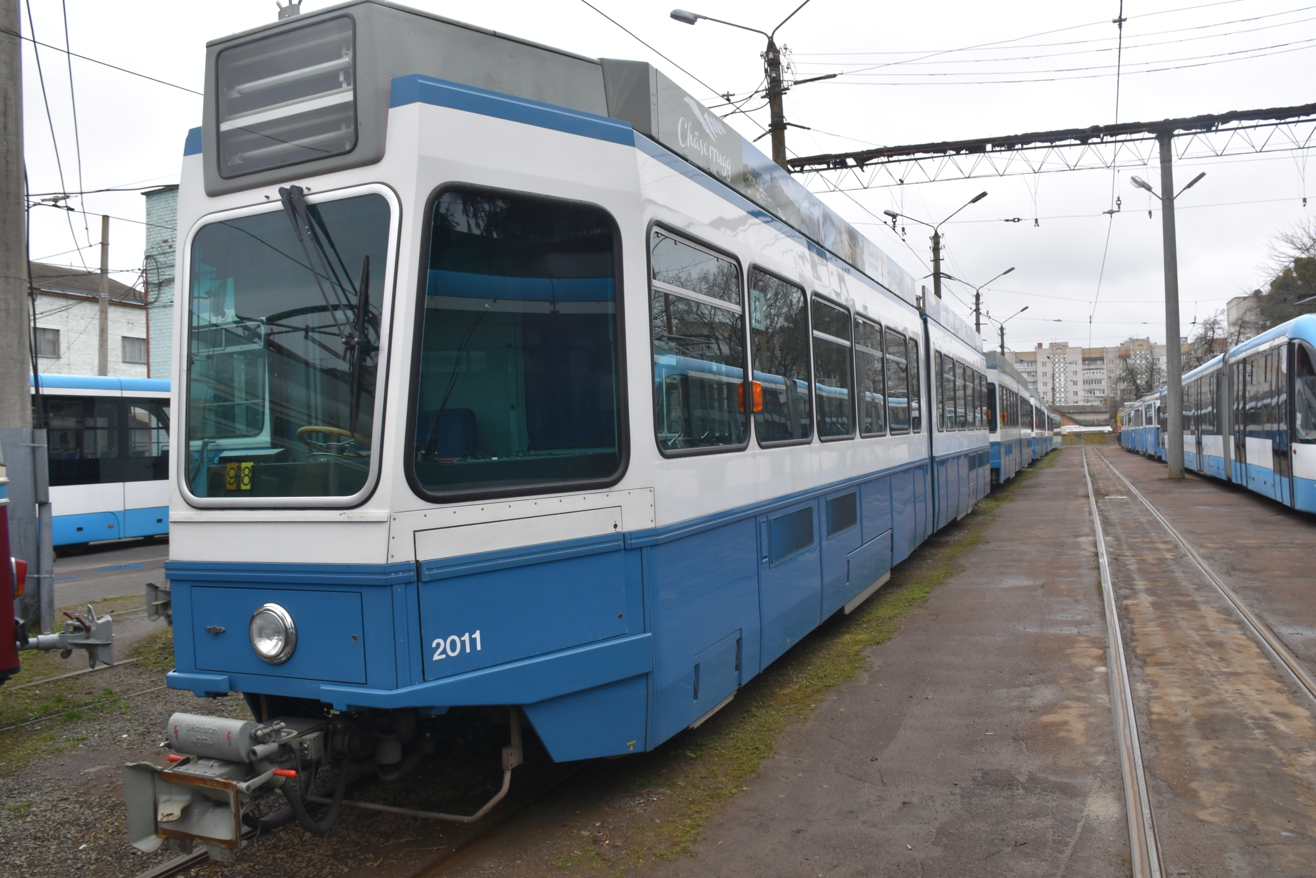 У Вінницю прибув уже восьмий трамвай "Tram2000"