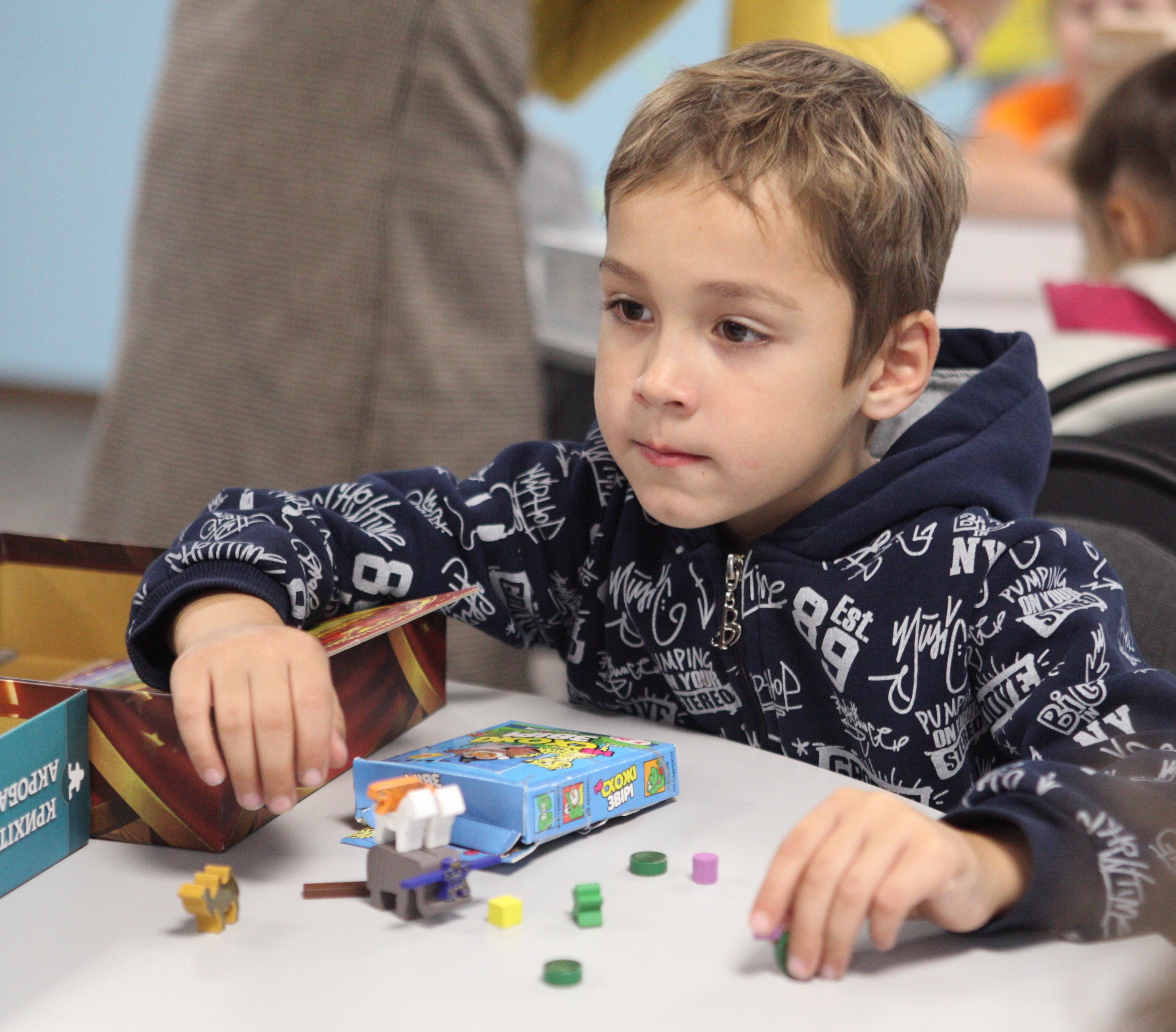 У Вінниці організували настільні ігри для малечі VinSmart центру