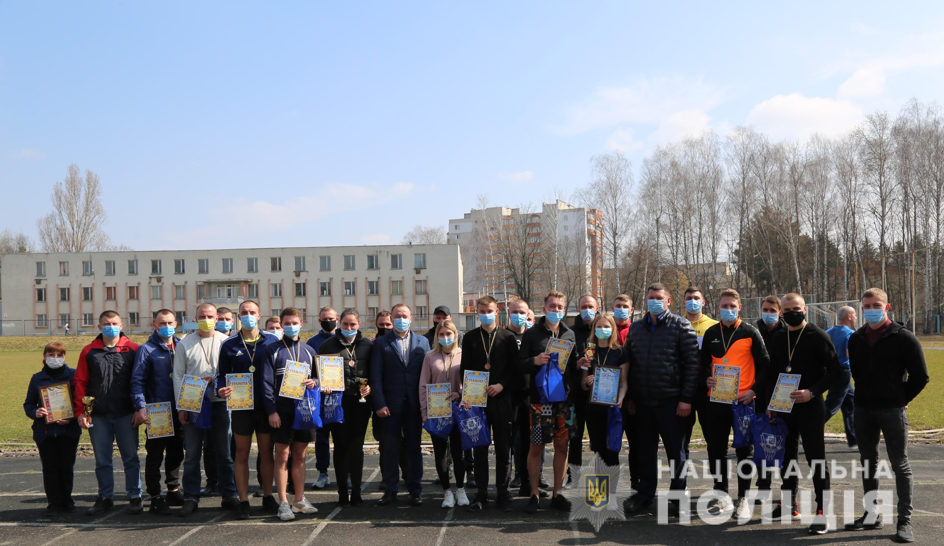 У Вінниці відбулися змагання з легкої атлетики серед поліцейських 