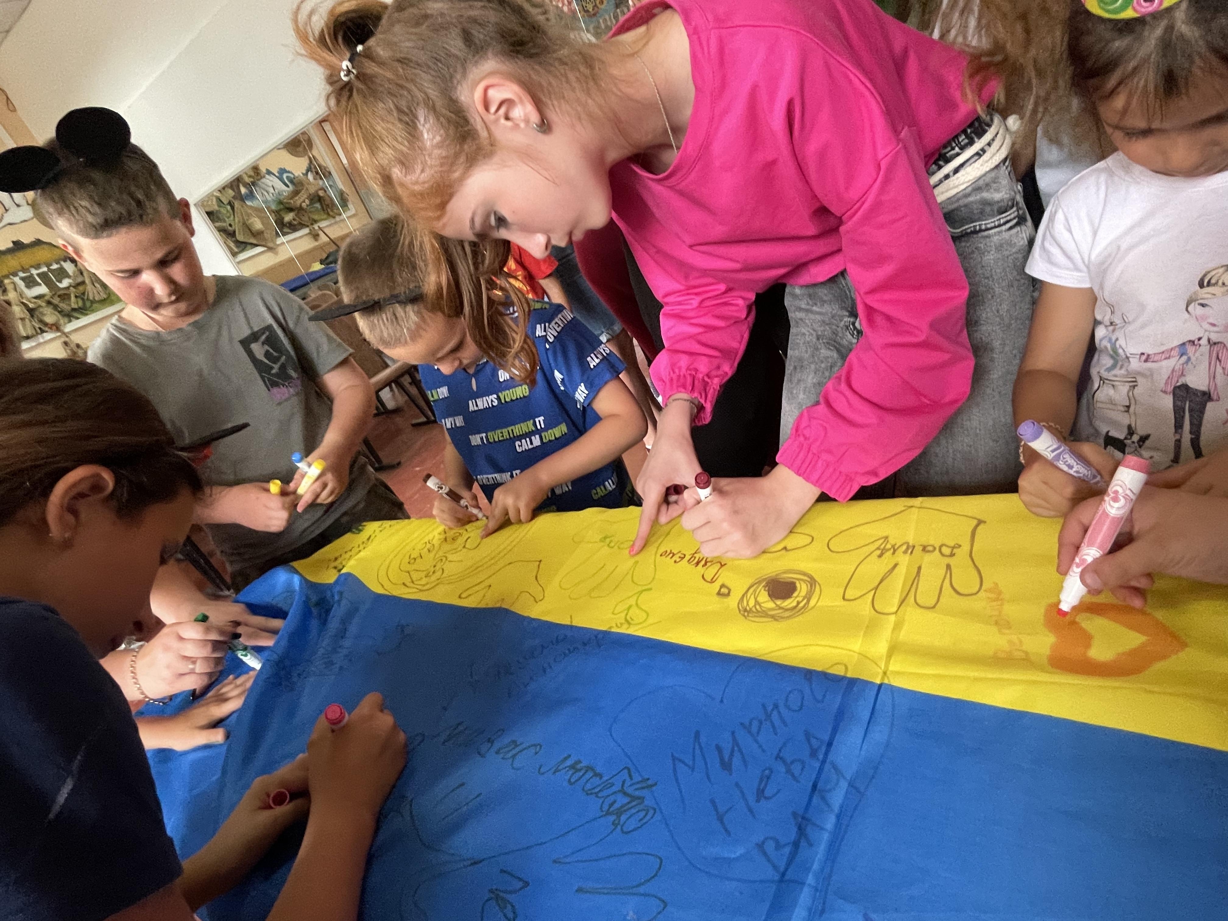 У Вінницькій громаді для дітей-переселенців організували свято