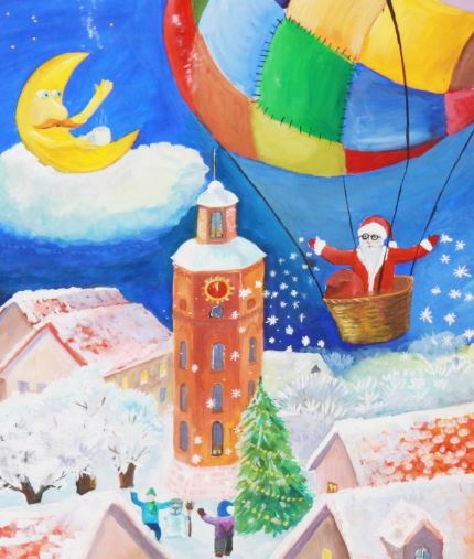Юні художники можуть взяти участь у конкурсі Малюємо історію про новорічну Вінницю
