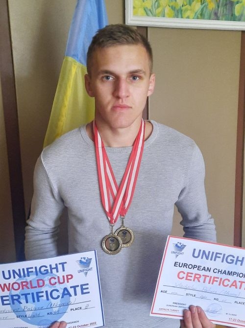 Вінницький студент здобув дві бронзи на чемпіонатах з універсального бою