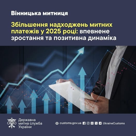 Вінницькі митники завершили рік із рекордними показниками