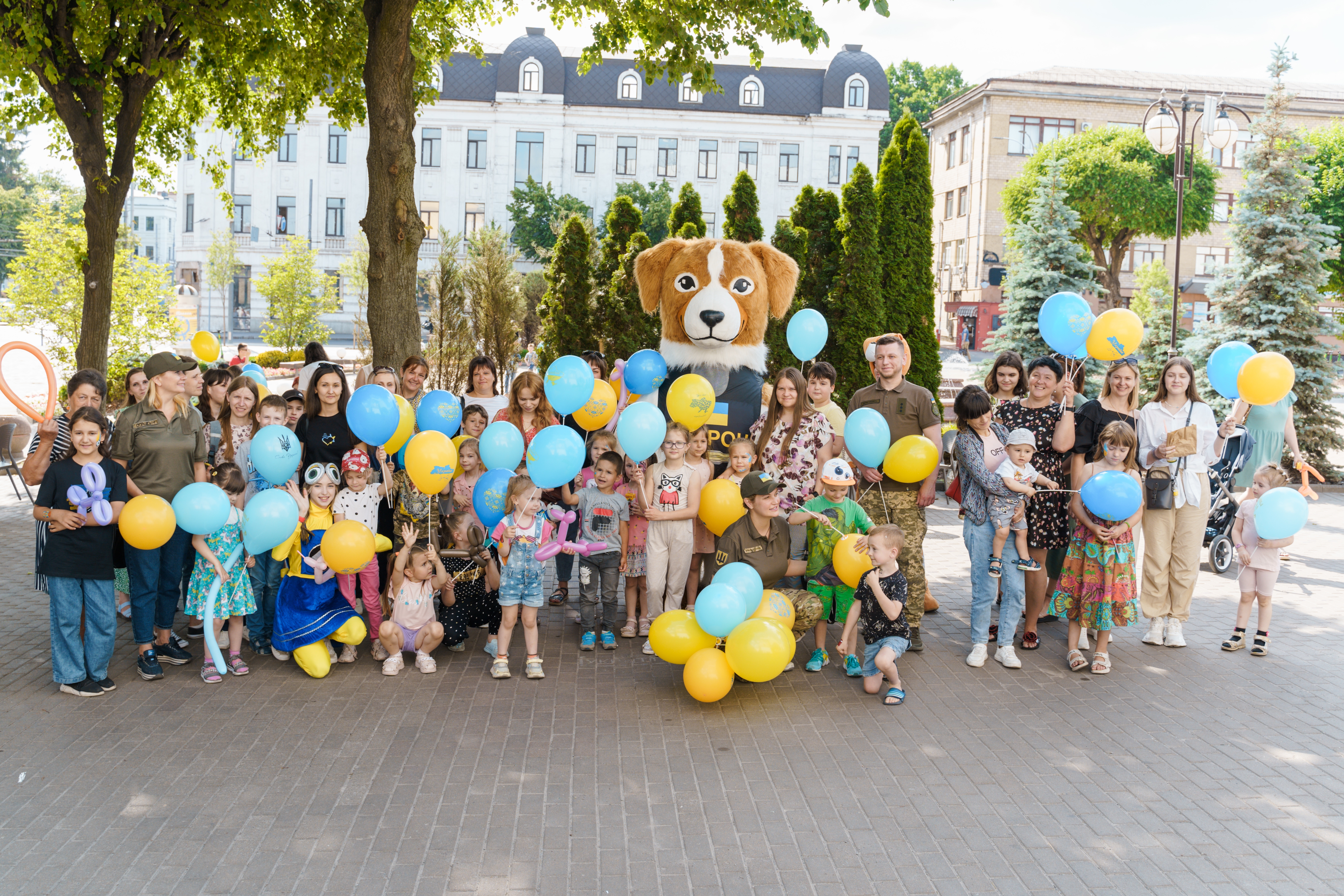 У Вінниці для діток військовослужбовців влаштували активне дозвілля