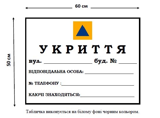 У Вінниці позначають місця для укриття людей у разі надзвичайних ситуацій