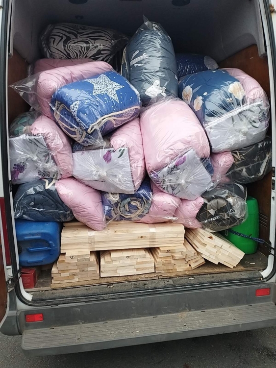 Гайсинська громада отримала гуманітарний вантаж від «Подільської перлини»