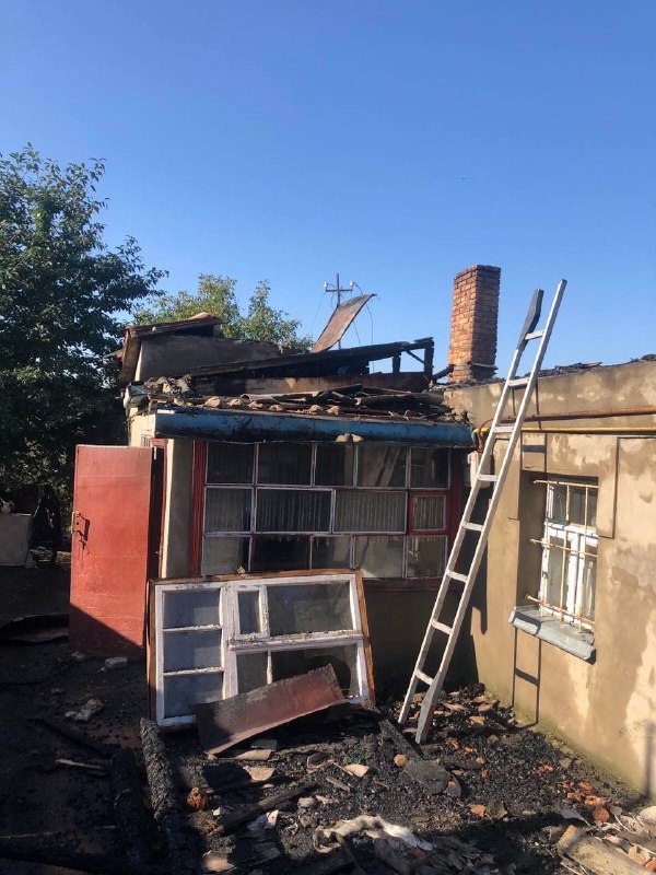 У Староміському районі Вінниці загорівся житловий будинок 