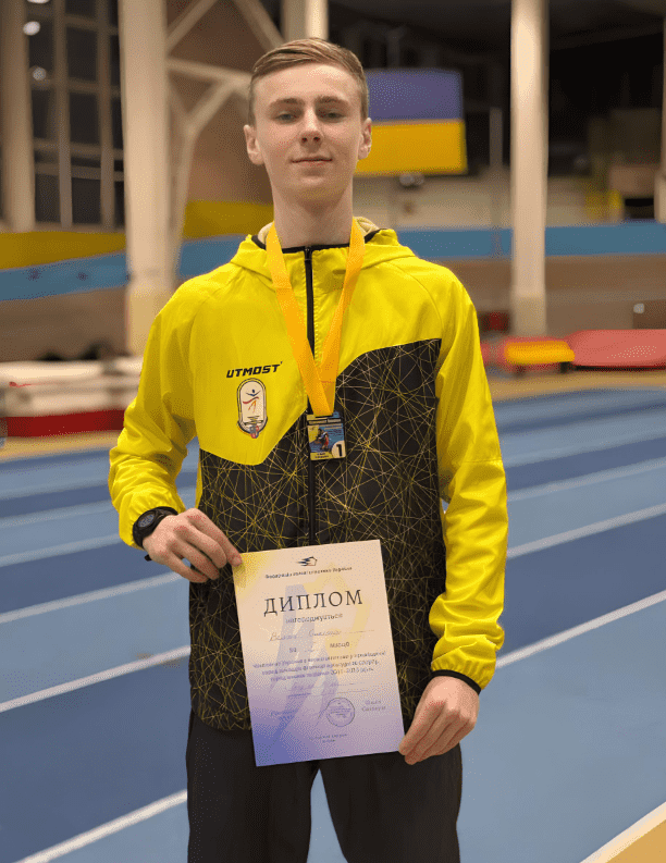 Юний жмеринський легкоатлет став триразовим чемпіоном України