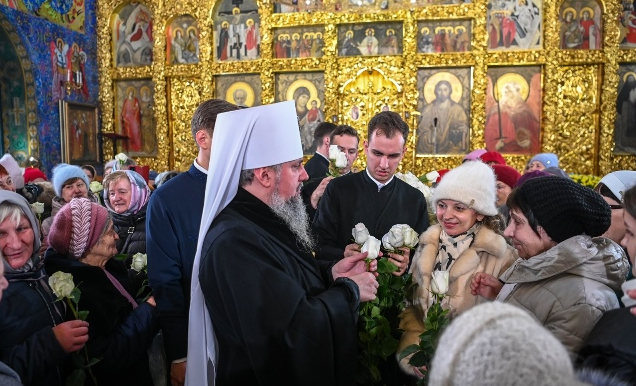 Вінницький Митрополит відвідав Житомир, де освячувались храмові розписи