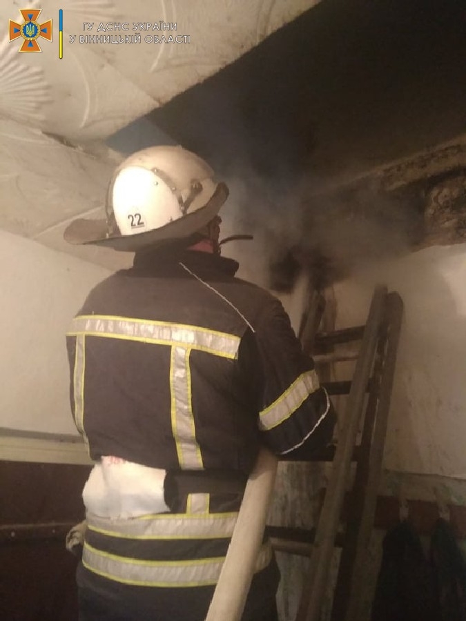 За минулу добу на Вінниччині гасили дві пожежі в господарчих будівлях