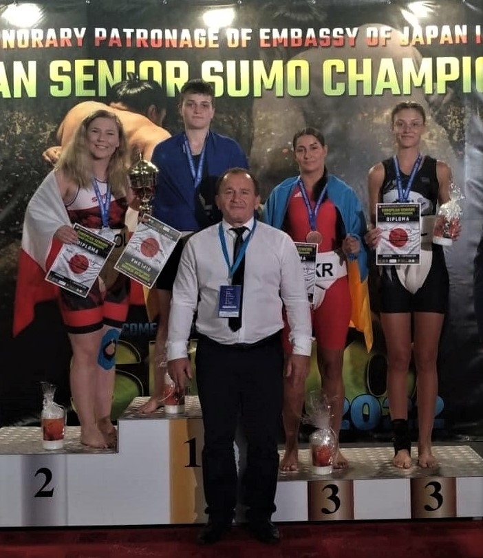 Жмеринчанка виборола чотири медалі на Чемпіонаті Європи з сумо