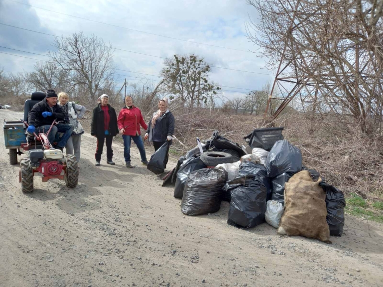 У Вінниці на акції «За чисте довкілля» прибрали 30 ділянок приватного сектора