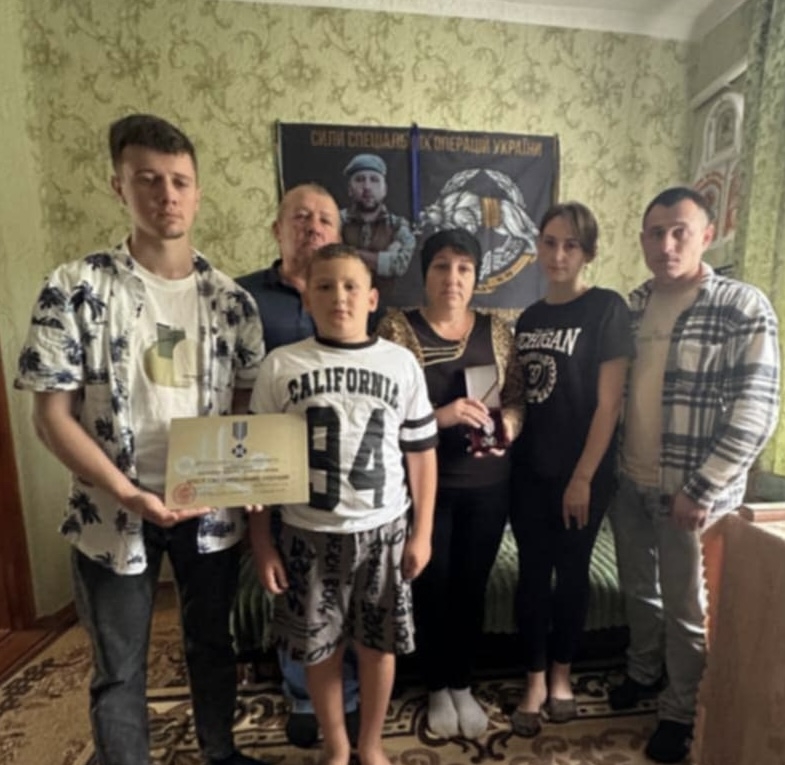 Рідні Героя з Липовецької громади отримали його посмертну нагороду