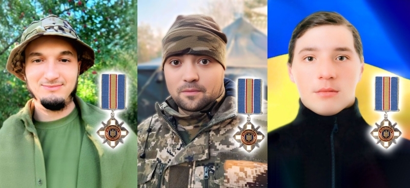 Трьох військовослужбовців Крижопільської громади нагородили посмертними орденами