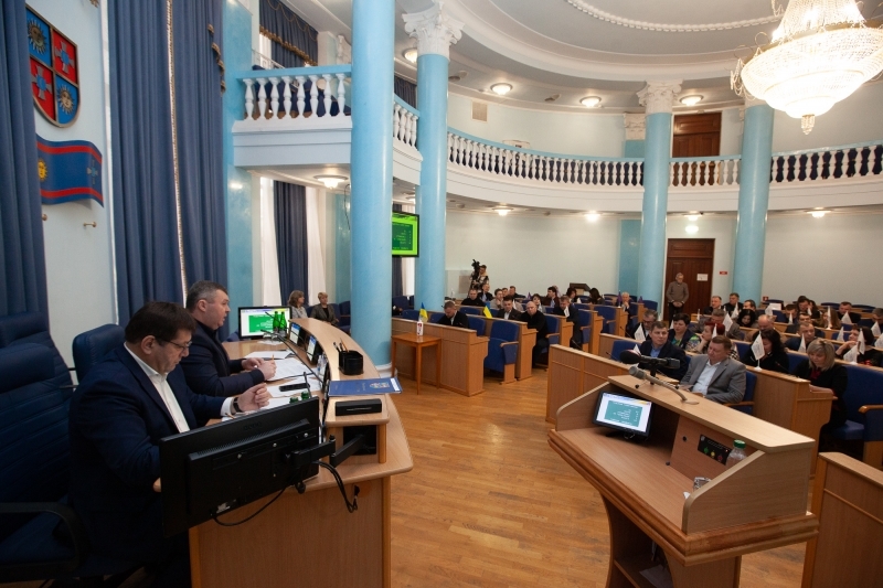 У Вінниці 27 січня відбулася чергова сесія обласної ради