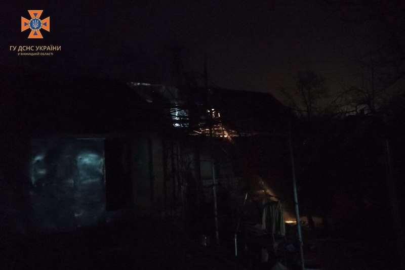 У Тульчинському районі під час пожежі загинув 82-річний чоловік