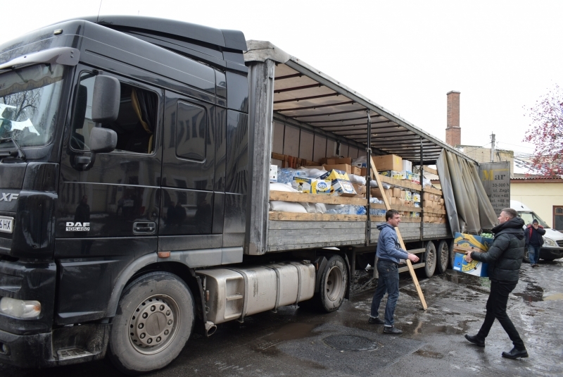 Міжрегіональний координаційний гумштаб відправив 20 тонн допомоги на Херсонщину