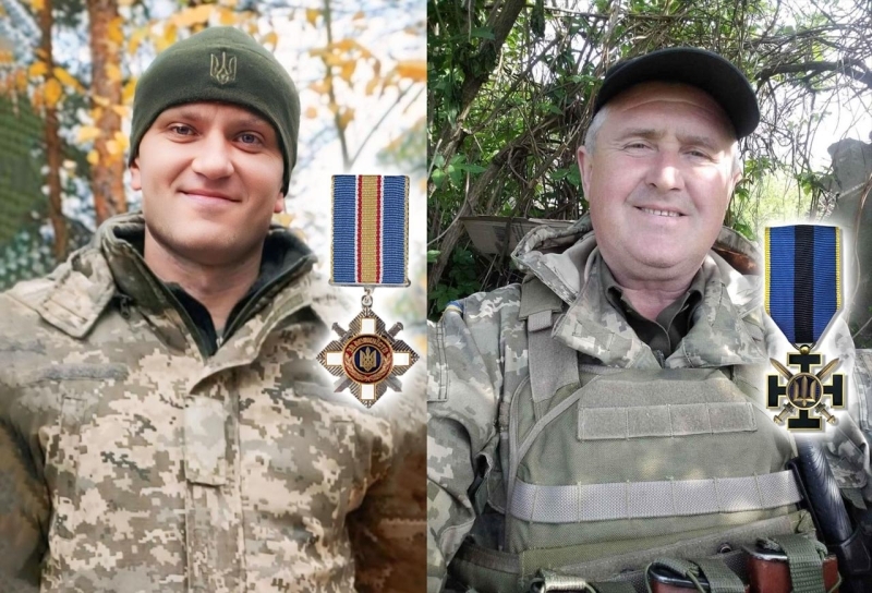 Двох загиблих військовослужбовців Городківської громади нагороджено відзнаками – посмертно