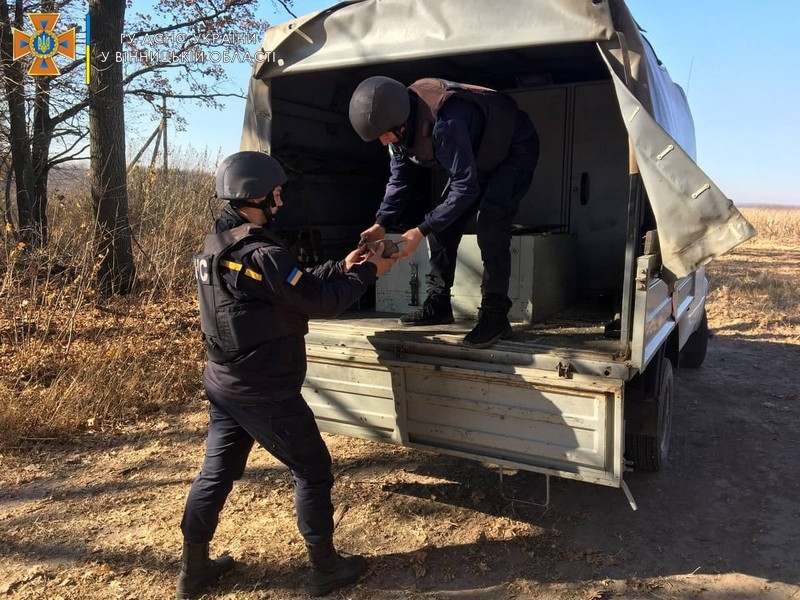 На Вінниччині підірвали боєприпаси часів Другої світової