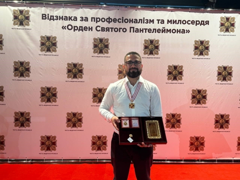 Три медики з Вінниччини отримали відзнаки «Орден Святого Пантелеймона»