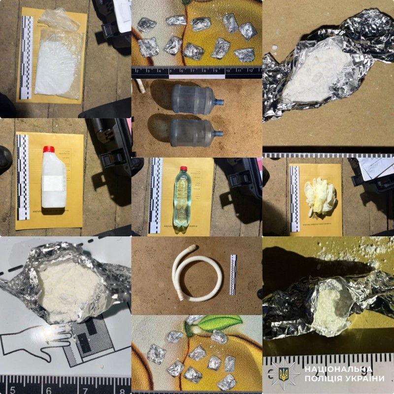 Вінницький рецидивіст збував амфетамін та зберігав речовини для виготовлення наркотик