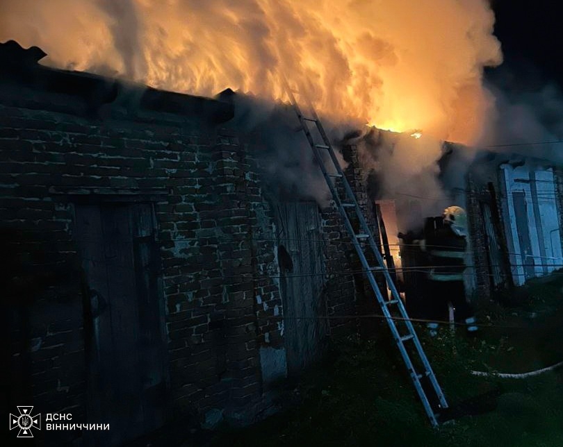 В Копайгороді пожежа знищила кімнату в житловому будинку