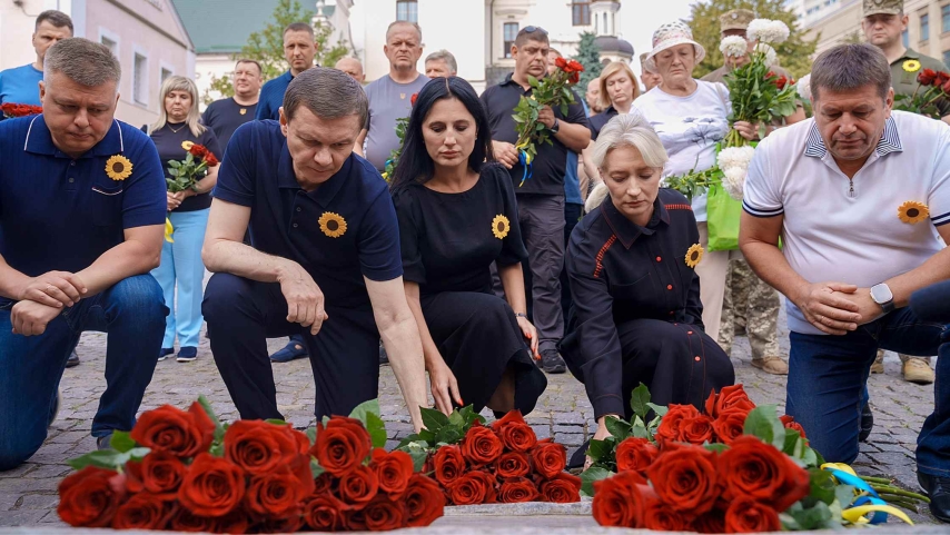 У Вінниці вшанували пам’ять загиблих у боротьбі за незалежність країни