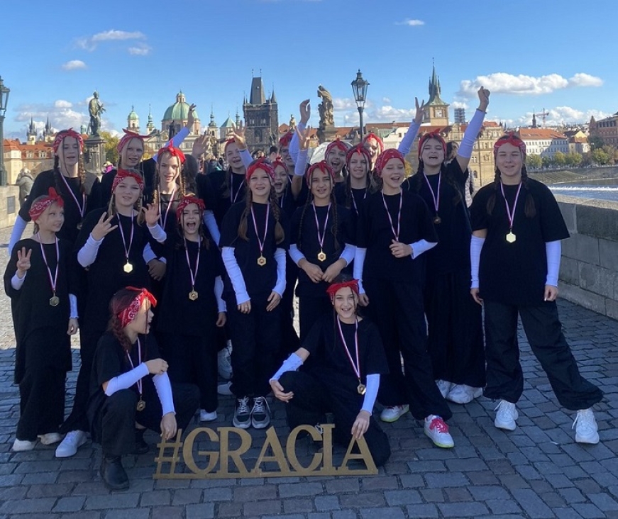 Калинівчанки перемогли на міжнародному танцювальному конкурсі у Празі