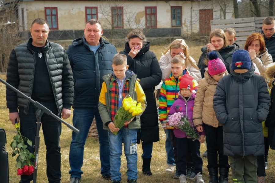 У Турбівській громаді відкрили дошку пам'яті загиблому нацгвардійцю