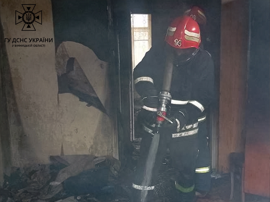 В Тульчинському районі у пожежі загинув 42-річний чоловік