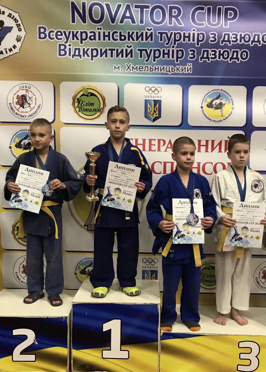 Вінничани вибороли «золото» та «бронзу» на Всеукраїнському турнірі з дзюдо