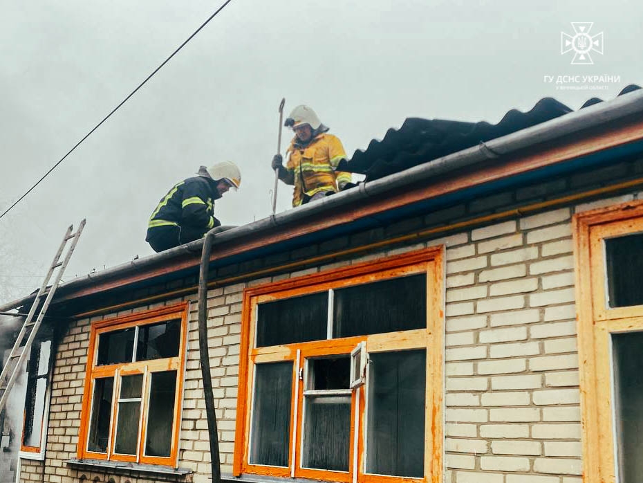 Через коротке замикання у Тульчинському районі згорів будинок 