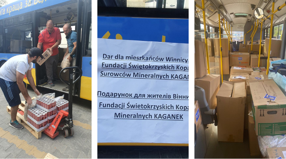 Мер Вінниці Сергій Моргунов: разом з автобусами Кельце надало й гуманітарну допомогу