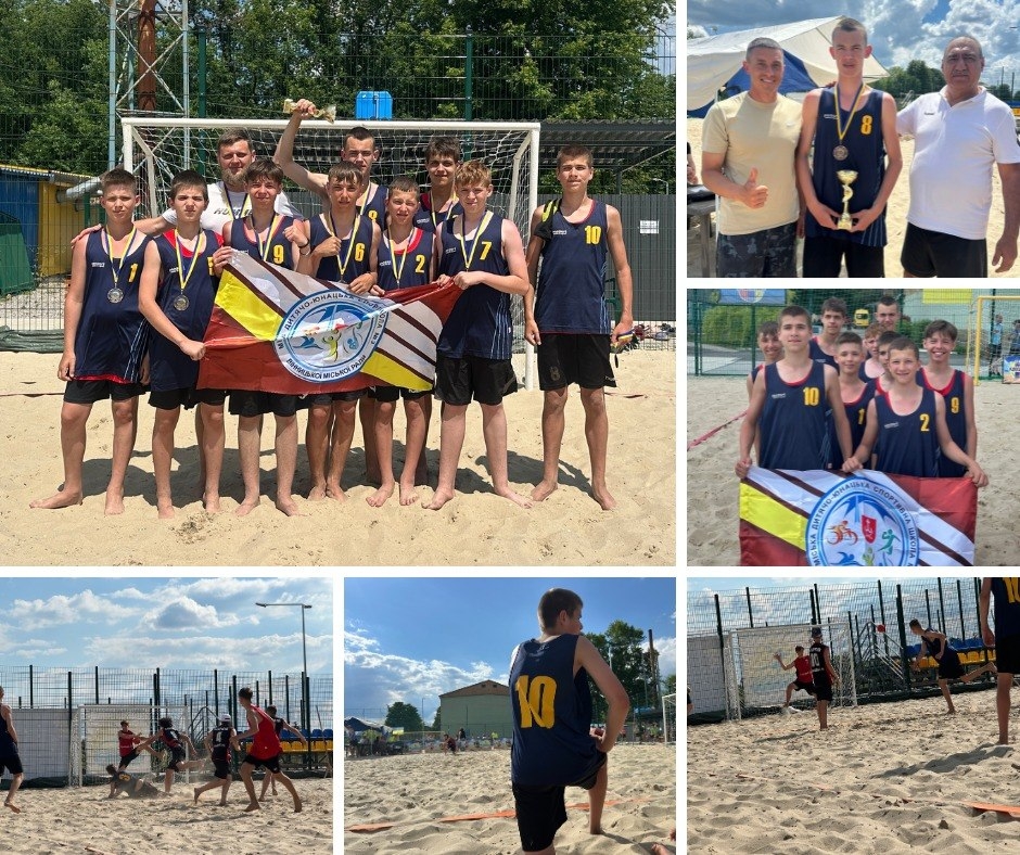 Вінницькі спортсмени здобули "бронзу" чемпіонату України з пляжного гандболу