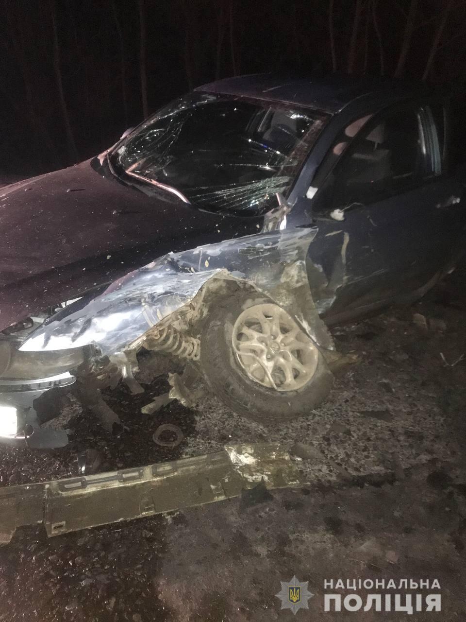 В Жмеринському районі водій Alfa Romeo протаранив Opel та втік з місця ДТП. Є постраждалі
