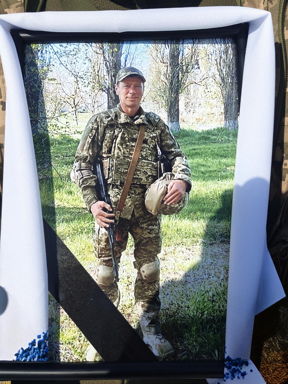 Райгородська громада проводжала останньою дорогою загиблого на фронті земляка