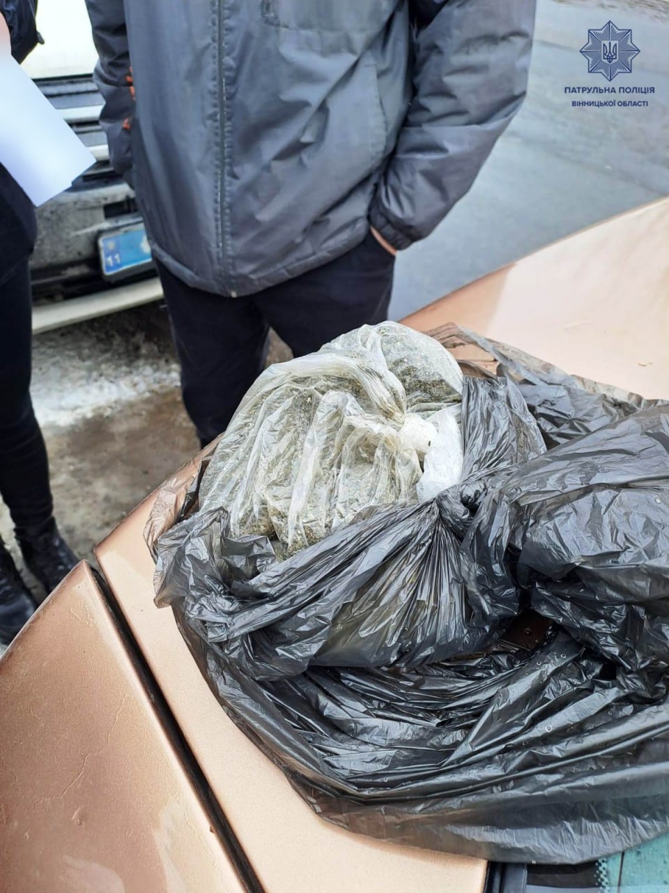 У Вінниці поліцейські зупинили Skoda - в пасажира знайшли наркотики