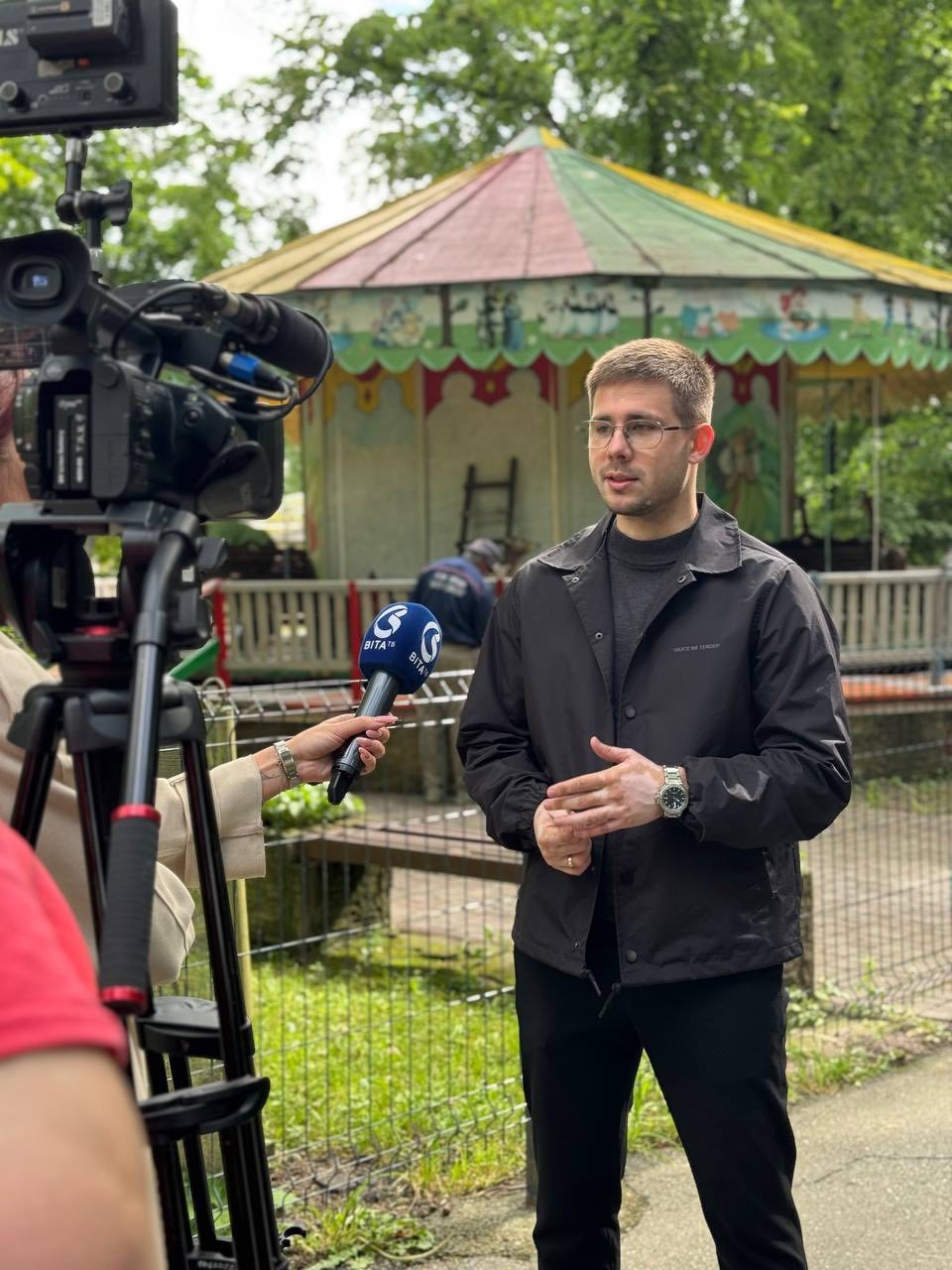 У Вінниці “дерусифікували” найстаріший дитячий атракціон у центральному парку