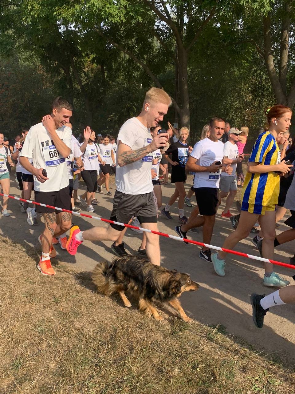 У Вінниці провели сьомий Всеукраїнський забіг «Шаную воїнів, біжу за Героїв України»