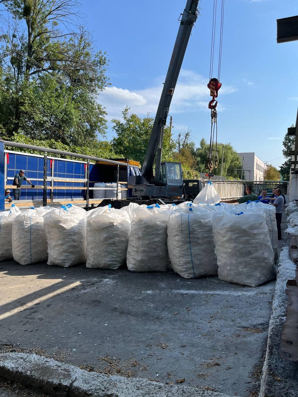 Вінницяоблводоканал отримав 250 тонн хімзасобів для очищення води