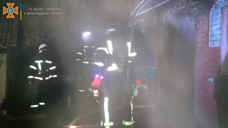 Пожежа у Вінницькому районі в будинку знайшли тіло чоловіка 