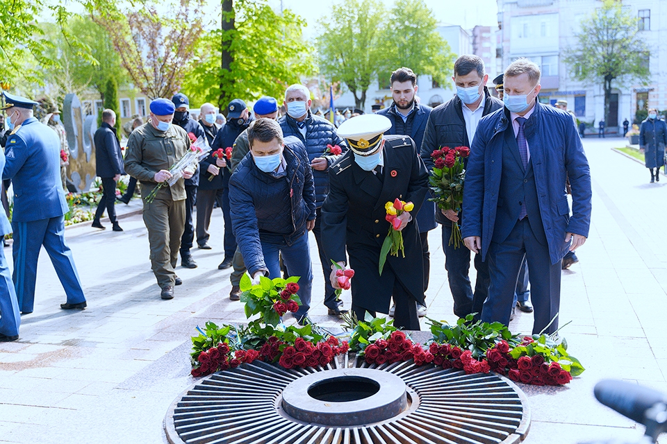 У Вінниці вшанували пам'ять жертв Другої світової війни