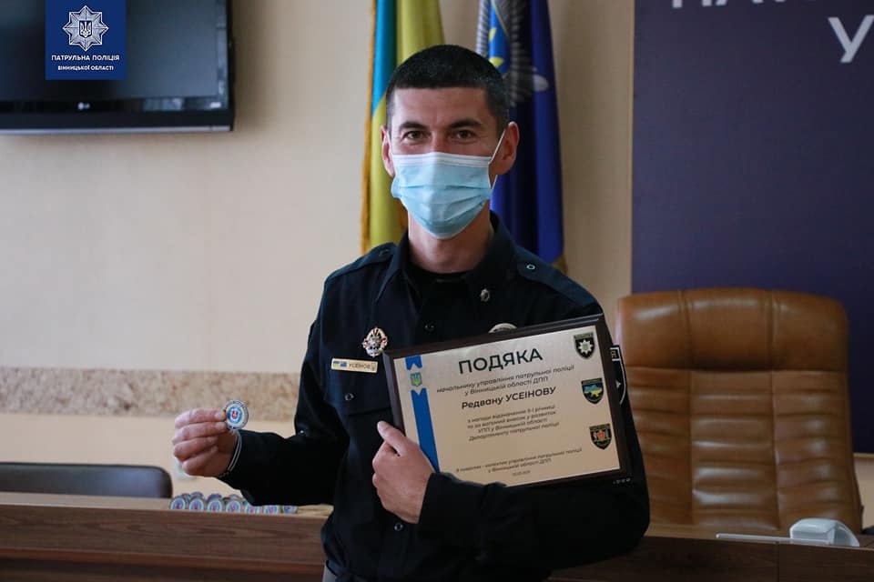 Управління Патрульної поліції у Вінницькій області визнали кращим в Україні