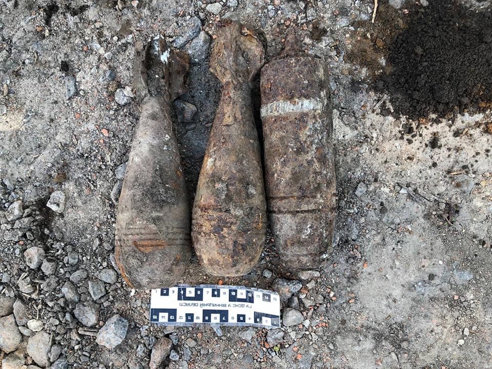 У Липовці знайшли 27 боєприпасів, які залишилися з часів Другої світової