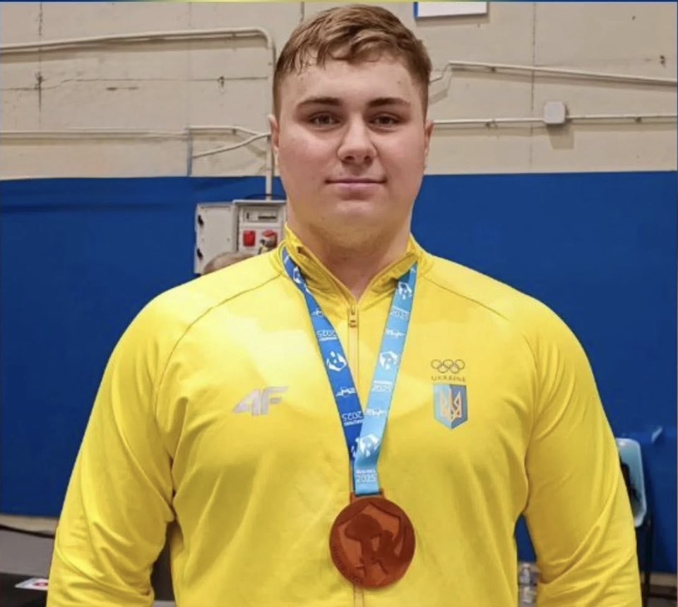 Вінничанин здобув «бронзу» на чемпіонаті Європи U17 з важкої атлетики