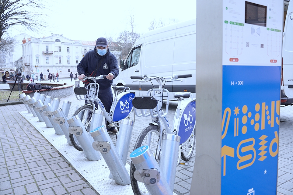 У Вінниці відновлюється робота станцій Nextbike
